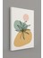 Gift Pack Tropikal Soyut Çiçekler Modern Minimal Kanvas Tablosu 3'lü Canvas Tablo Seti 3