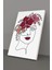 Gift Pack Çiçekli Kadın Modern Minimal Kanvas Tablosu 3'lü Canvas Tablo Seti 4