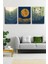 Gift Pack Soyut Modern Minimal Kanvas Tablosu 3'lü Canvas Tablo Seti 1