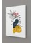 Gift Pack Soyut Çiçekler Modern Minimal Kanvas Tablosu 3'lü Canvas Tablo Seti 2