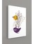Gift Pack Soyut Çiçekler Modern Minimal Kanvas Tablosu 3'lü Canvas Tablo Seti 3