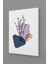 Soyut Çiçekler Modern Minimal Kanvas Tablosu 3'lü Canvas Tablo Seti 2