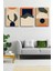 Gift Pack Soyut Modern Minimal Kanvas Tablosu 3'lü Canvas Tablo Seti 1
