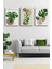Gift Pack Soyut Modern Minimal Kanvas Tablosu 3'lü Canvas Tablo Seti 1