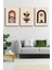Gift Pack Soyut Modern Minimal Kanvas Tablosu 3'lü Canvas Tablo Seti 1