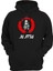 Jujitsu Baskılı 3 Ipl. Şardonlu, Içi Polar, KALIN(600GR) Kapüşonlu Hoodie 1