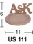 Ahşap Yuvarlak Aşk Fincan Bardak Altlığı 11x6cm Us111 1