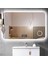 60X70 cm Makyaj Aynalı Dokunmatik Tuşlu Buğu Yapmayan Ledli Banyo Aynası 5
