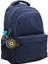 Su Geçirmez Kumaş Moden Lacivert Unisex Kadın Sırt Çantası 2200 1