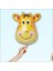 Safari Sevimli Hayvanlar Folyo Balon, 45 cm - Zürafa 1
