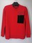 Bisiklet Yaka Cep Detaylı Oversize Sweatshirt 1