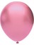 Balonevi, Metalik Pembe, 12'' Metalik Renk Baskı Balonu 100'LÜ Paket 1
