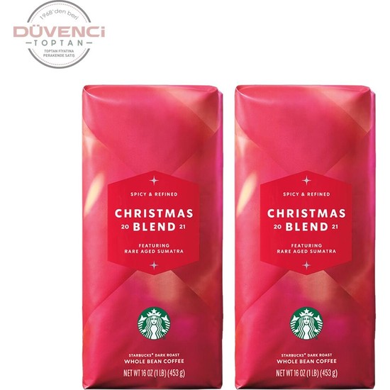 Starbucks Christmas Blend 2021 250 gr x 2 Fiyatı