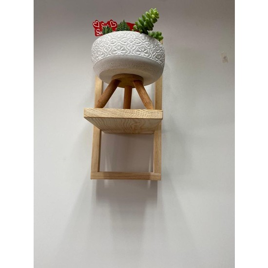 Woodünya Dekoratif Çok Amaçlı Ahşap Duvar Rafı Saksı Standı Fiyatı Woodünya Dekoratif Çok Amaçlı Ahşap Duvar Rafı Saksı Standı Fiyatı