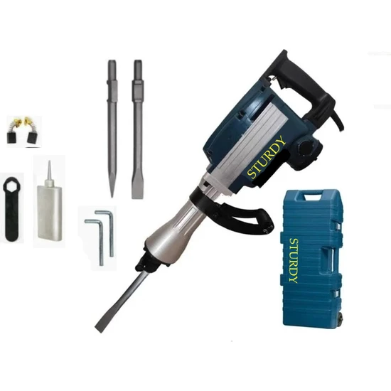 Sturdy Power Tools Japon Technology 4300 W 2022 New Rock  Seri 16 kg 59 Joule  Prof Kırıcı Keski ve Murç