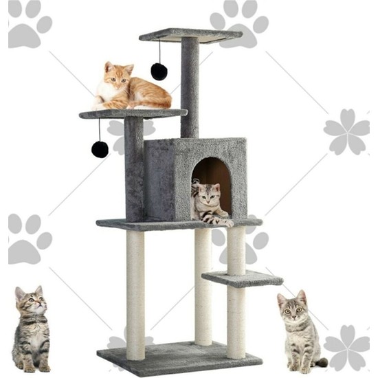 Nursoft Double Step Kedi Tırmalama Evi NR-0061