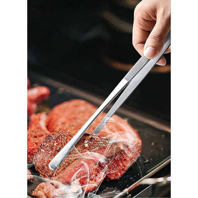 Kolaycalışveriş Barbekü Maşa Cımbızı - Et Kızartma Maşası - Profesyonel Masterchef Cımbız Maşa