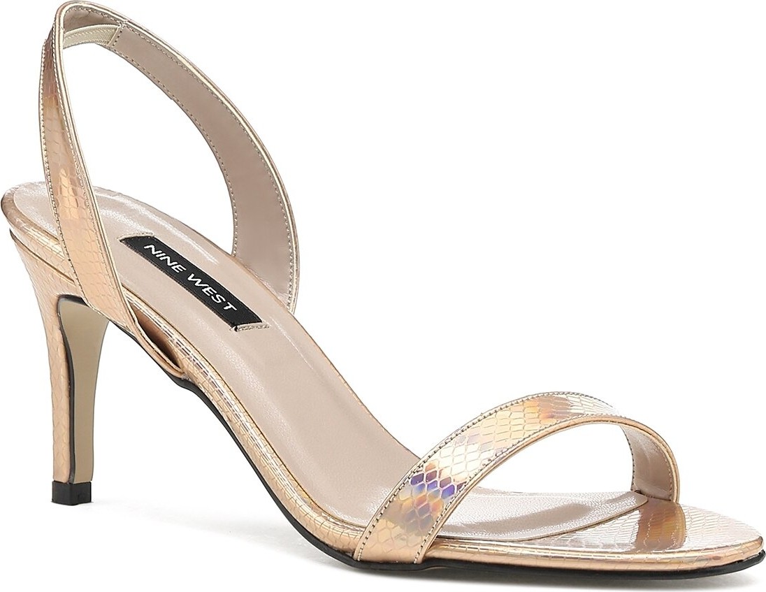 Nine West Punamı 2fx Rose Gold Kadın Topuklu Sandalet