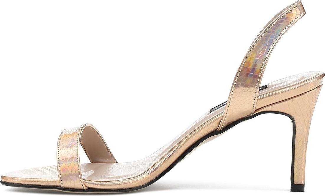 Nine West Punamı 2fx Rose Gold Kadın Topuklu Sandalet görsel 4