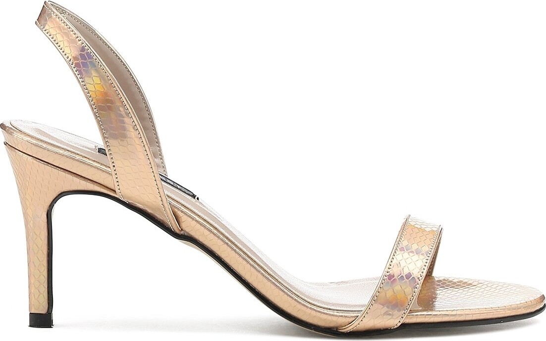 Nine West Punamı 2fx Rose Gold Kadın Topuklu Sandalet görsel 2