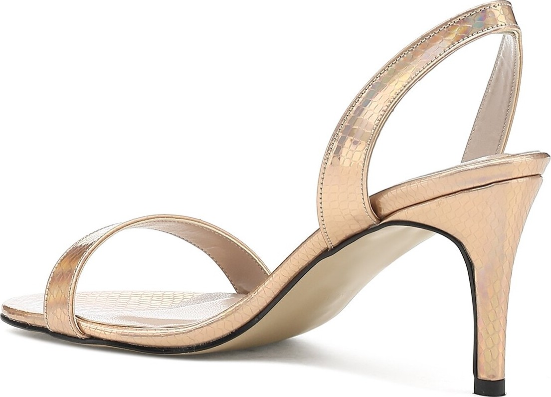 Nine West Punamı 2fx Rose Gold Kadın Topuklu Sandalet görsel 3