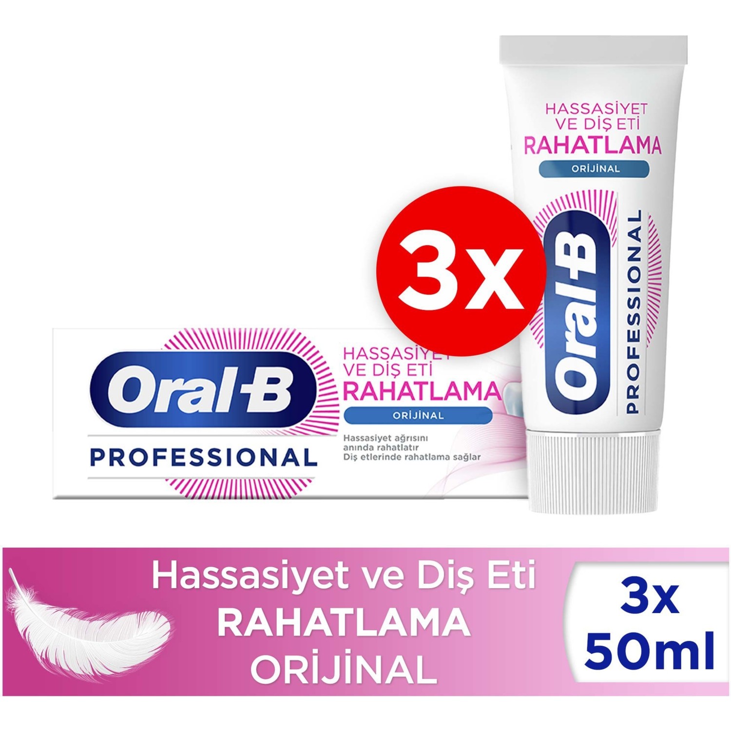 Oral-B Professional Hassasiyet Ve Rahatlama Diş Macunu 50 Fiyatı