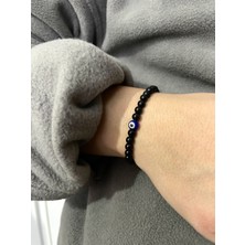 Padore Accessory Unisex - Çok Zarif, Nazar Boncuk Detaylı Harika Bileklik | Handmade, Korucuyu Özellikli!