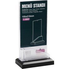 Lamiess  K-6052 Masaüstü Menü Stand