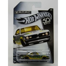 Hot Wheels Hot Wheels Hot Wheels '68 Plymouth Barracuda Formula S (50.yıl Zamac Serisi 3/8)