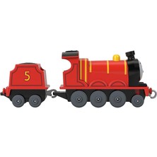 Thomas & Friends Thomas ve Friends James Büyük Tekli Tren Sür-Bırak HFX91-HDY62