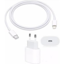 Streak Apple iPhone Uyumlu 20WATT 13/13 Pro/12/12 Pro Max Hızlı Şarj Aleti Seti 20W Adaptör