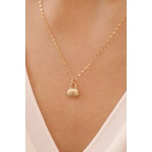 Milet Kuyumculuk 14 Ayar Altın Çanta Ince Aynalı Zincir Kolye