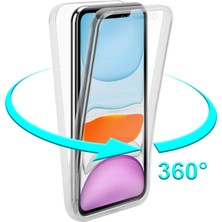 Teknomoda Samsung Galaxy S20 Fe 360 Kılıf Şeffaf Ön Arka Korumalı Silikon