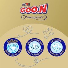Goon Premium Soft Bebek Bezi 5 Numara 12-20 kg 28'li 4 Paket