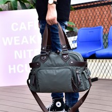 Wealthy Erkek Hobo Kanvas Günlük Çanta Üst Saplı Omuz Çantası (Yurt Dışından)