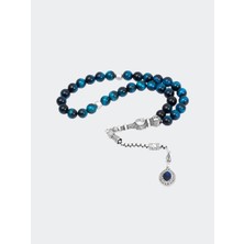 Fenerbahçe Mavi Kaplangözü Doğaltaş Tespih