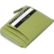 Tergan Yeşil Deri Unisex Kredi Kartlık 00265G8Z