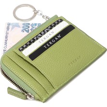 Tergan Yeşil Deri Unisex Kredi Kartlık 00265G8Z