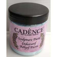 Cadence Dekoratif Rölyef Pasta - 1321 açık mavi- 250 ml