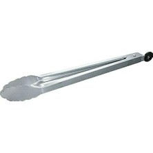 Shopmekan Paslanmaz Isıya Dayanıklı Mangal Maşası 34 cm