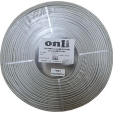 Onli 2+1 0.22MM Cctv Kamera Kablosu 250METRE Yerli Imalat