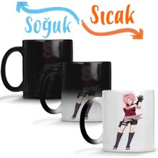 Baskı Dükkanı Haruno Sakura Sihirli Kupa Bardak Porselen