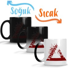 Baskı Dükkanı The Witcher Igni Sihirli Kupa Bardak Porselen