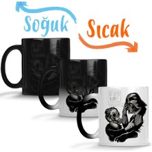 Baskı Dükkanı Are You My Mummy Sihirli Kupa Bardak Porselen