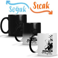 Baskı Dükkanı Power Sihirli Kupa Bardak Porselen