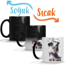 Baskı Dükkanı Tokyo Ghoul Uta Sihirli Kupa Bardak Porselen