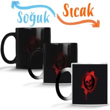 Baskı Dükkanı Gears Of War Sihirli Kupa Bardak Porselen