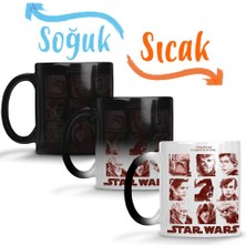 Baskı Dükkanı Star Wars A  Ago Sihirli Kupa Bardak Porselen
