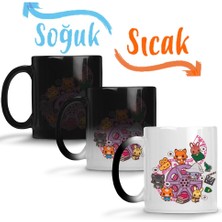 Baskı Dükkanı Yüzüklerin Efendisi  Of The Rings Rohan Sihirli Kupa Bardak Porselen