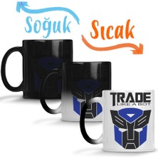 Baskı Dükkanı Trade Like A Bot Sihirli Kupa Bardak Porselen